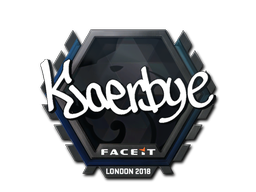 สติกเกอร์ | Kjaerbye | London 2018