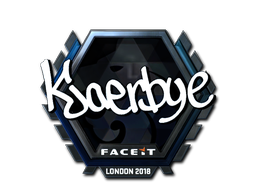 Klistermærke | Kjaerbye (Folie) | London 2018