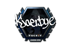 Sticker | Kjaerbye (Foil) | London 2018