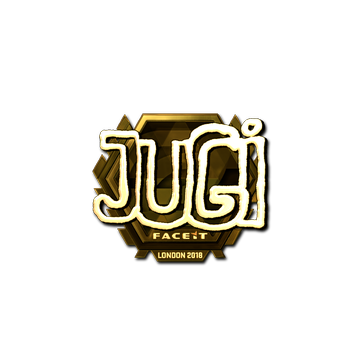 Sticker | JUGi (Gold) | London 2018 image 360x360