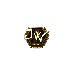 Sticker | JW (Gold) | London 2018