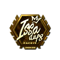 Sticker | ISSAA (Gold) | London 2018 image 120x120