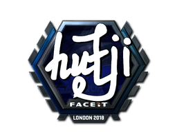 Sticker | hutji (Glimmend) | London 2018