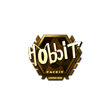 Sticker | Hobbit (Gold) | London 2018 image 360x360