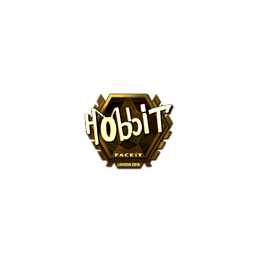 Sticker | Hobbit (Gold) | London 2018