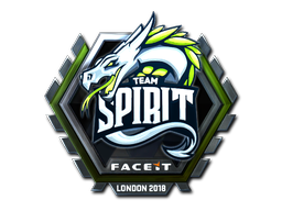 Sticker | Team Spirit (Foil) | London 2018