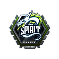 Sticker | Team Spirit (Foil) | London 2018 image 120x120