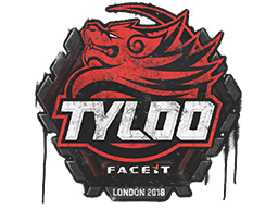 Graffito sigillato | Tyloo | London 2018