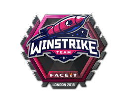 Klistermærke | Winstrike Team | London 2018