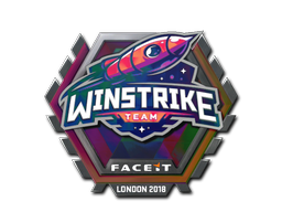 Sticker | Winstrike Team (Holo) | London 2018