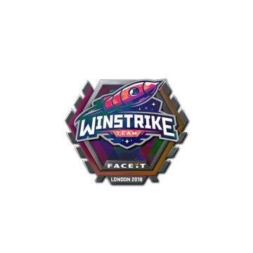 Sticker | Winstrike Team (Holo) | London 2018 image 360x360