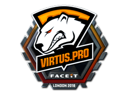 Adesivo | Virtus.Pro (Brilhante) | Londres 2018