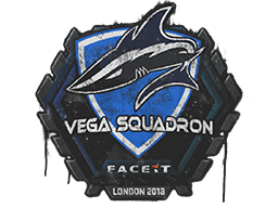 Forseglet graffiti | Vega Squadron | London 2018