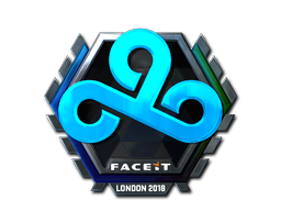 Стикер | Cloud9 (ламиниран) | London 2018