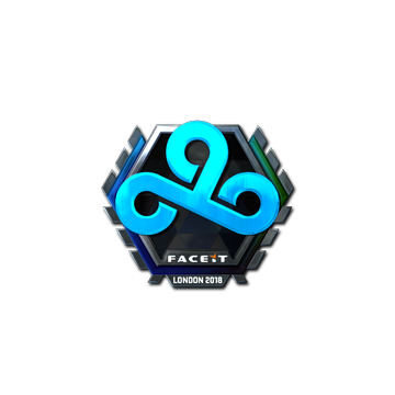 Sticker | Cloud9 (Foil) | London 2018 image 360x360