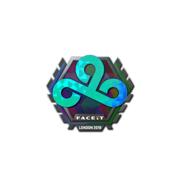 Sticker | Cloud9 (Holo) | London 2018 image 360x360