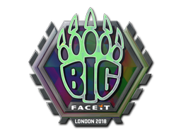 Sticker | BIG (Holo) | London 2018