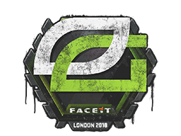 Grafiti precintado | OpTic Gaming | Londres 2018