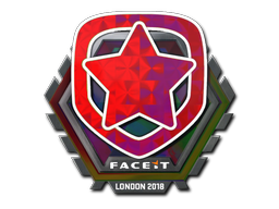 Autocolante | Gambit Esports (Holo) | Londres 2018