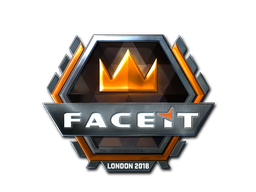 Klistermærke | FACEIT (Folie) | London 2018