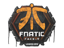 Grafíti selado | Fnatic | Londres 2018