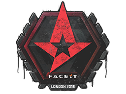 密封的塗鴉 | Astralis | London 2018