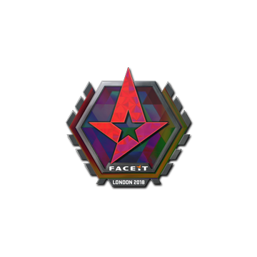 Sticker | Astralis (Holo) | London 2018 image 360x360