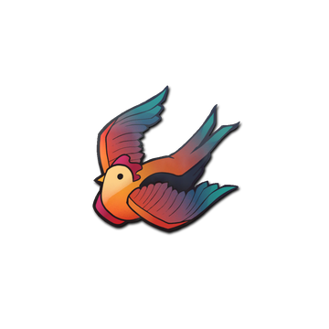 Sticker | Chicken of the Sky image 360x360