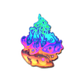Sticker | Liquid Fire (Holo) image 120x120