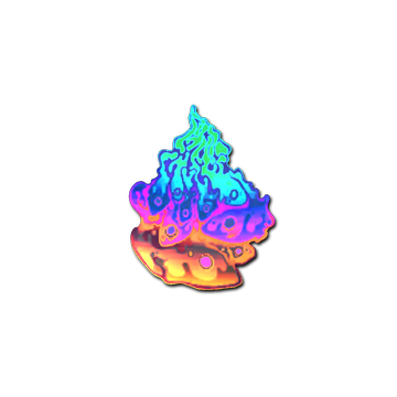 Sticker | Liquid Fire (Holo) image 360x360