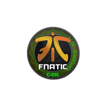 Sticker | Fnatic (Holo) | Katowice 2019 image 360x360
