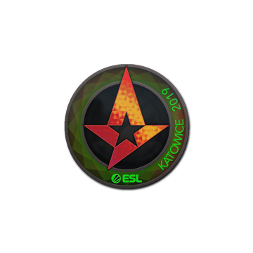 Sticker | Astralis (Holo) | Katowice 2019 image 360x360