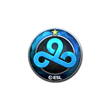 Sticker | Cloud9 (Foil) | Katowice 2019 image 360x360