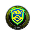 Sticker | MIBR (Foil) | Katowice 2019 image 120x120