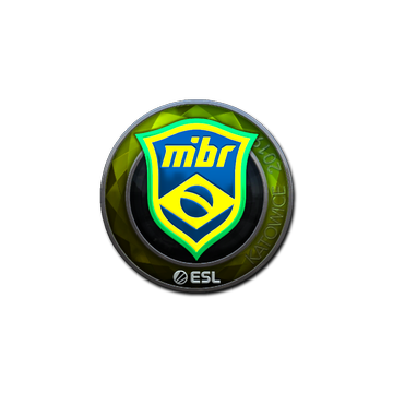 Sticker | MIBR (Foil) | Katowice 2019 image 360x360