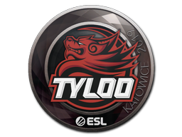 Naklejka | Tyloo | Katowice 2019