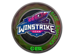 Naklejka | Winstrike Team (hologramowa) | Katowice 2019