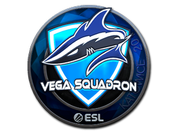 스티커 | Vega Squadron(은박) | 카토비체 2019