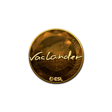 Sticker | wayLander (Gold) | Katowice 2019 image 360x360