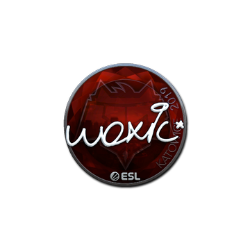 Sticker | woxic (Foil) | Katowice 2019 image 360x360