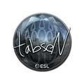 Sticker | tabseN (Foil) | Katowice 2019 image 120x120