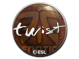 สติกเกอร์ | twist | Katowice 2019