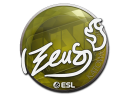 Klistermärke | Zeus | Katowice 2019