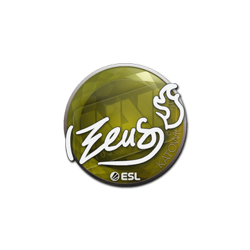 Sticker | Zeus | Katowice 2019 image 360x360