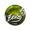 Sticker | Zeus (Foil) | Katowice 2019 image 120x120