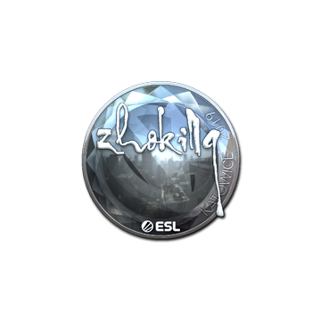 Sticker | zhokiNg (Foil) | Katowice 2019 image 360x360
