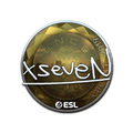 Sticker | xseveN (Foil) | Katowice 2019 image 120x120