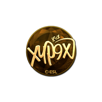 Sticker | Xyp9x (Gold) | Katowice 2019 image 360x360