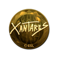 Sticker | XANTARES (Gold) | Katowice 2019 image 120x120