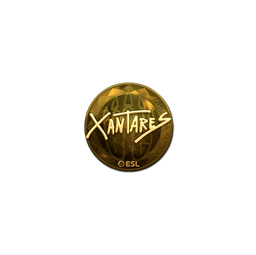 Sticker | XANTARES (Gold) | Katowice 2019